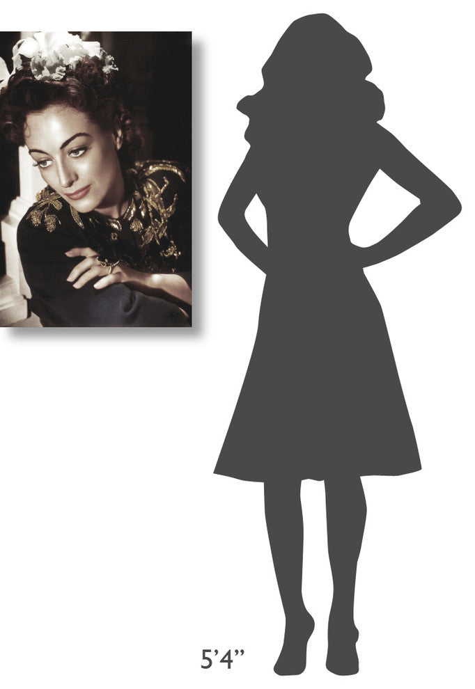 "Joan Crawford" Stretched Canvas Giclee by Hollywood Photo Archive, 20x30"