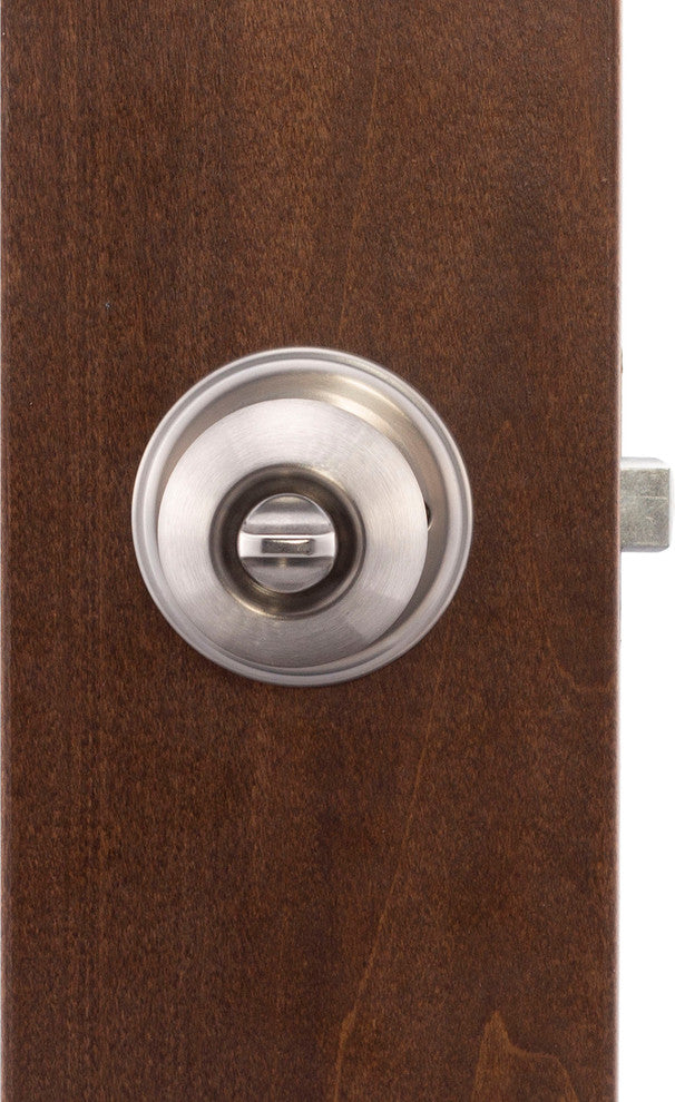 Privacy Knob, Satin Stainless