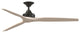 Fanimation Spitfire 64" Fan, Dark Bronze Motor, White Washed Blades