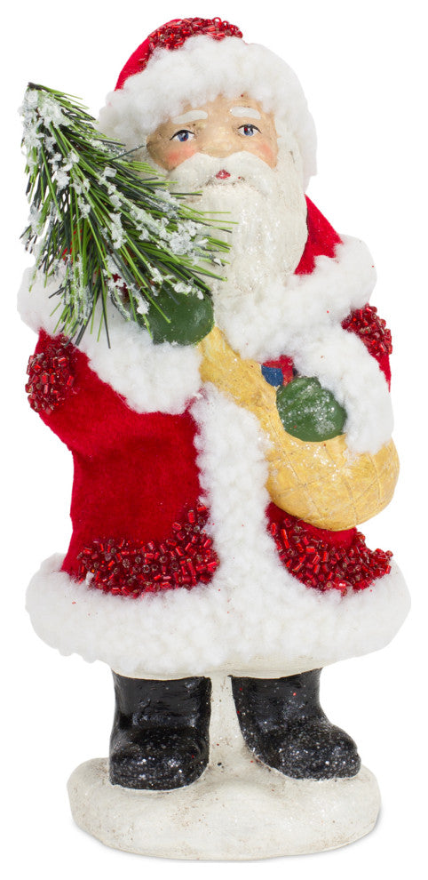 Santa Figurine, 3-Piece Set