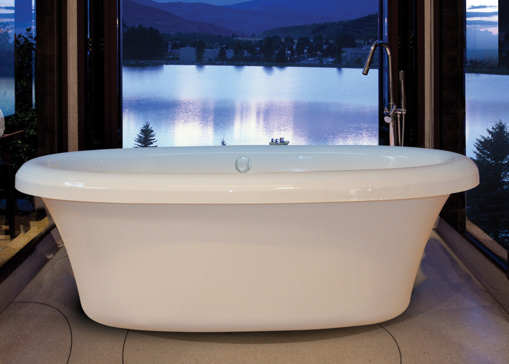 Bello 79"x39" Free Standing 12 Jet Series Air Massage Bath