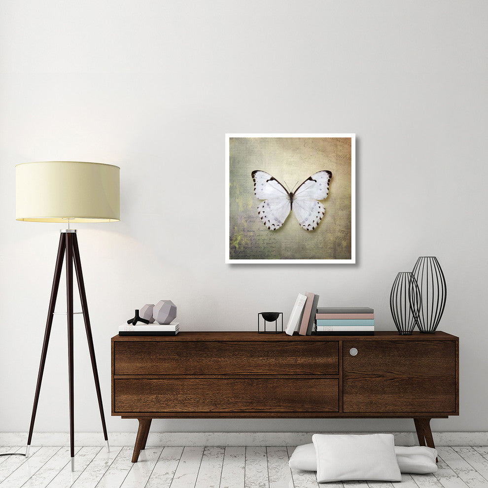"French Butterfly II" Digital Paper Print by Debra Van Swearingen, 32"x32"