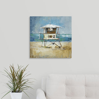 Boardwalk Pier Wrapped Canvas Art Print, 20"x20"x1.5"
