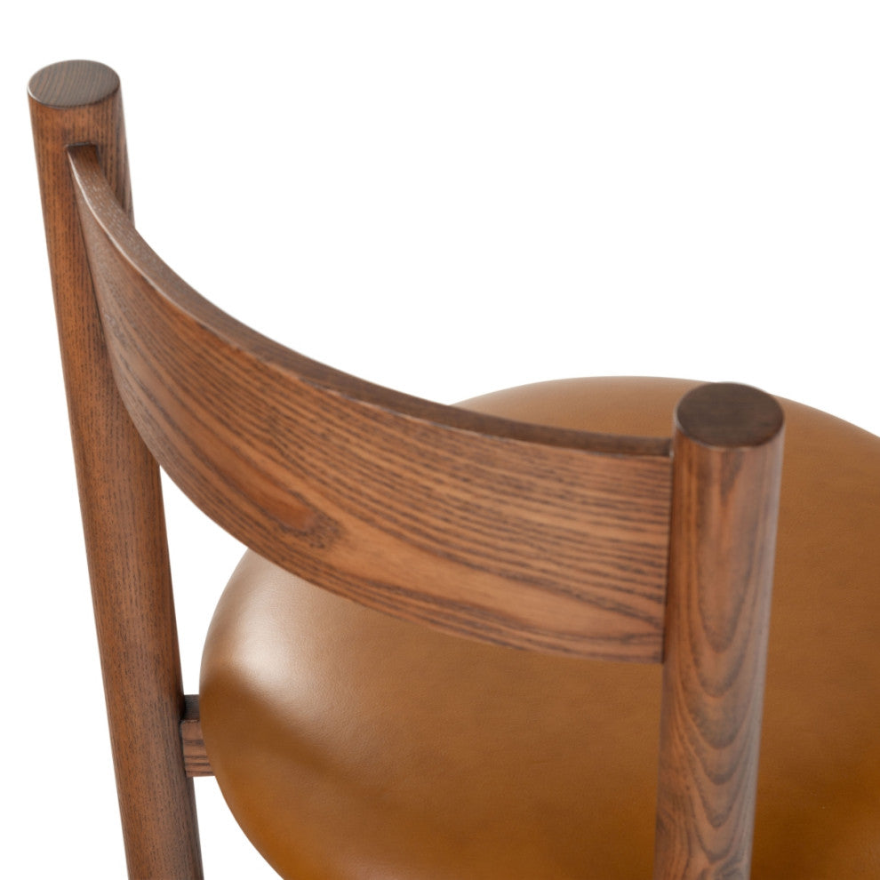 Safavieh Couture Tayla Counter Stool, Walnut/Brown
