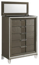 Charlotte 5-Drawer Flip-Top Chest