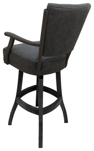 Classic Counter Bar Stools 26" 30" Extra Tall 34", Northwest Elk - Dark Grey, 26"