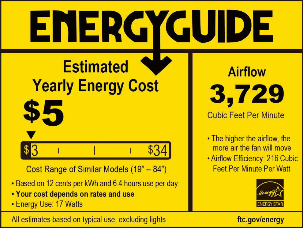 Fanimation FPD8534 Kute 52" 3 Blade Outdoor Ceiling Fan - Antique Graphite