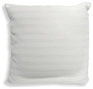 Uttermost Basket Stripe Ivory Outdoor Pillow