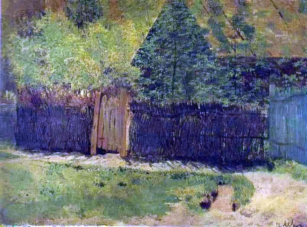 Isaac Ilich Levitan The First Green  May  Study Gallery Wrapped Canvas Print