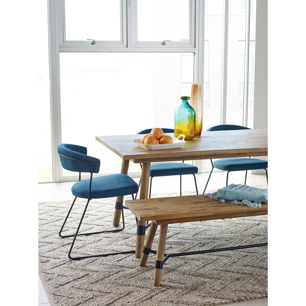 Retro Adria Dining Chair Blue - M2 - Blue