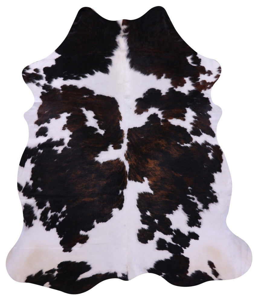 6' 9" X 5' 10" Natural Cowhide Rug C1900