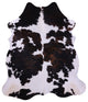 6' 9" X 5' 10" Natural Cowhide Rug C1900