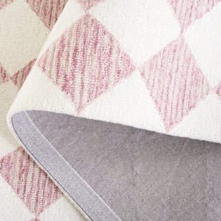 Safavieh Couture Ebony Collection EBN120 Rug, Blush Pink/Ivory, 5'x8'