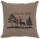 Image Pillow 16x16 Into Wild Cotton Taupe