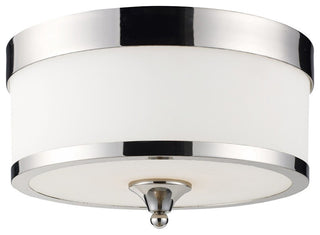 3 Light Flush Mount Chrome