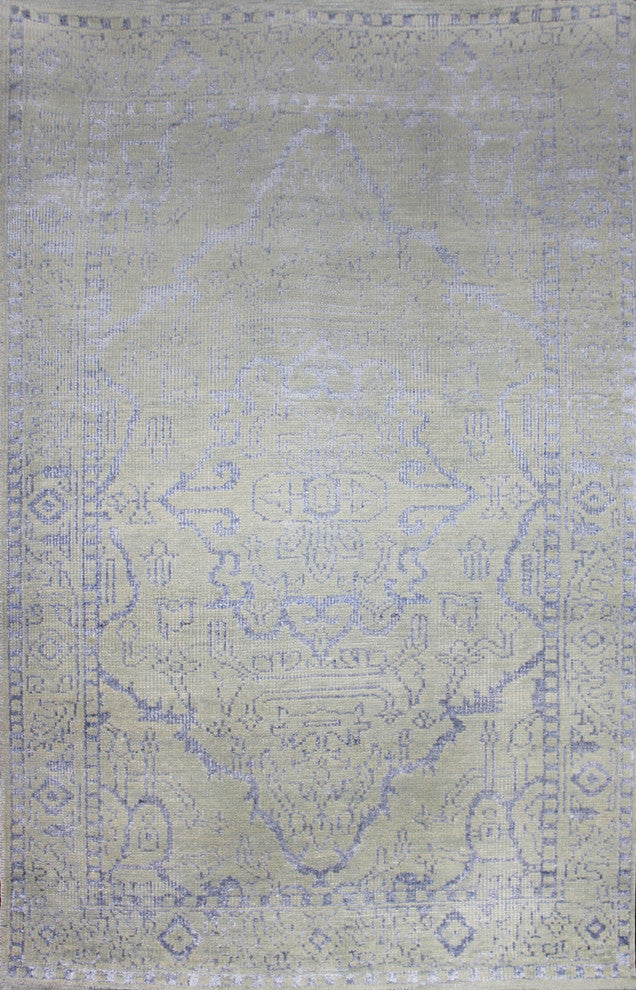 Medallian Rug - ME12-SLV, 10x14