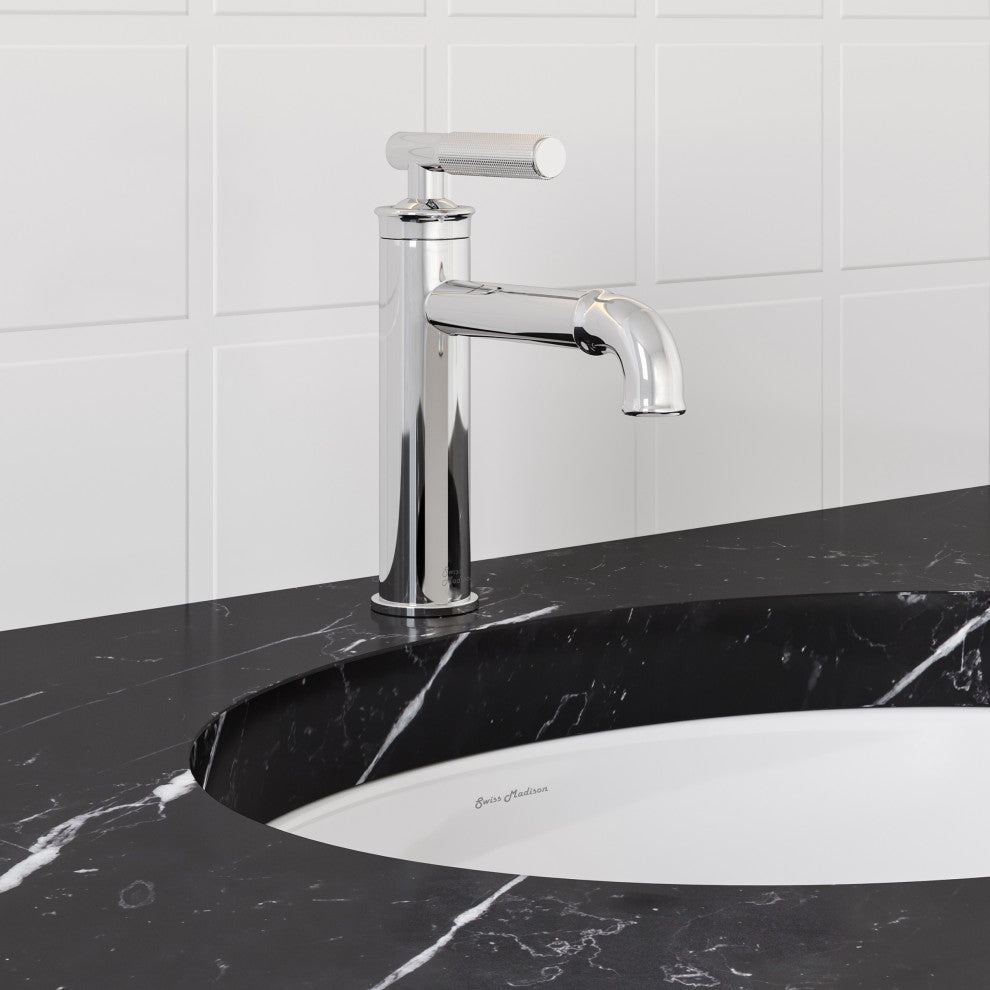 Avallon Single Hole, Single-Handle Sleek, Bathroom Faucet, Chrome