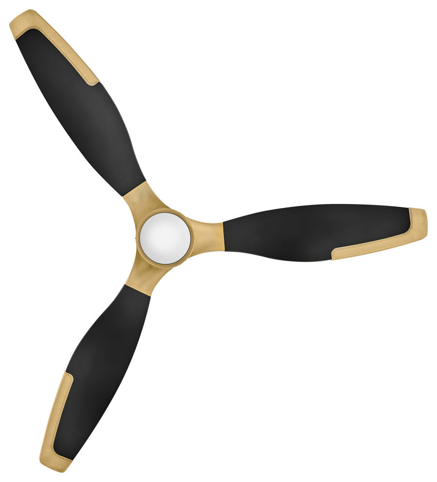 Hinkley Aileron 60" Led Smart Fan, Matte Black