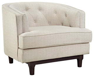 Beige Coast Armchairs Set of 2