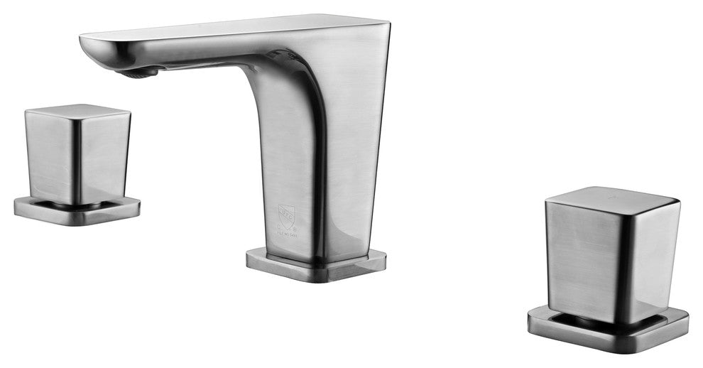 ALFI brand AB1782 1.2 GPM Widespread Bathroom Faucet - - Brushed Nickel