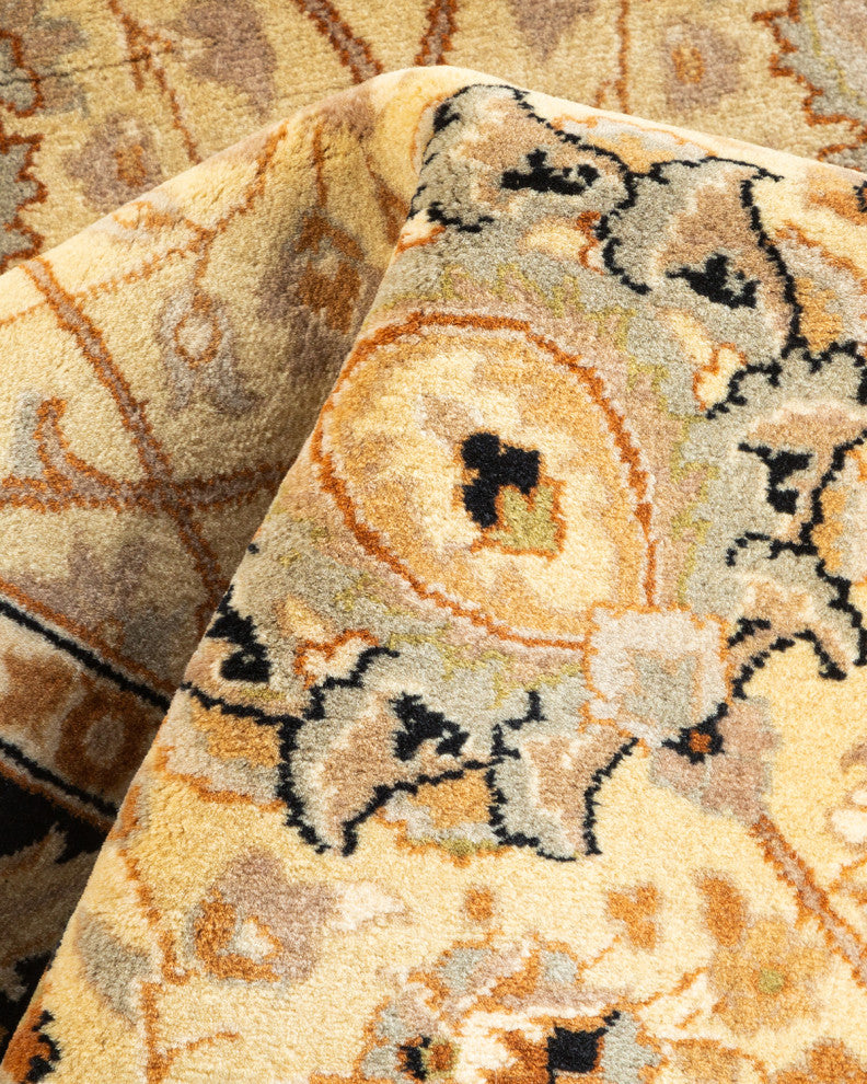 Mogul, One-of-a-Kind Hand-Knotted Area Rug Beige, 3' 1" x 8' 1"