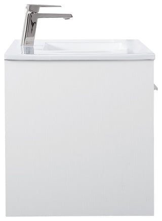 Single Bathroom Floating Vanity, White, 40"