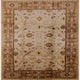 Ahgly Company Indoor Square Mid-Century Modern Area Rugs, 7' Square