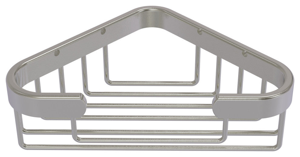 Corner Soap Basket, Satin Nickel