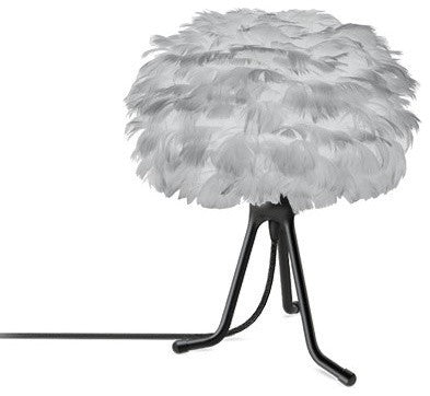 Eos Micro Adjustable Table Lamp, Black/Gray