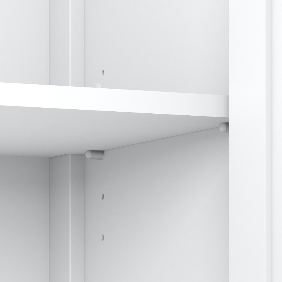 Mayfield 5 Shelf Bookcase With Doors