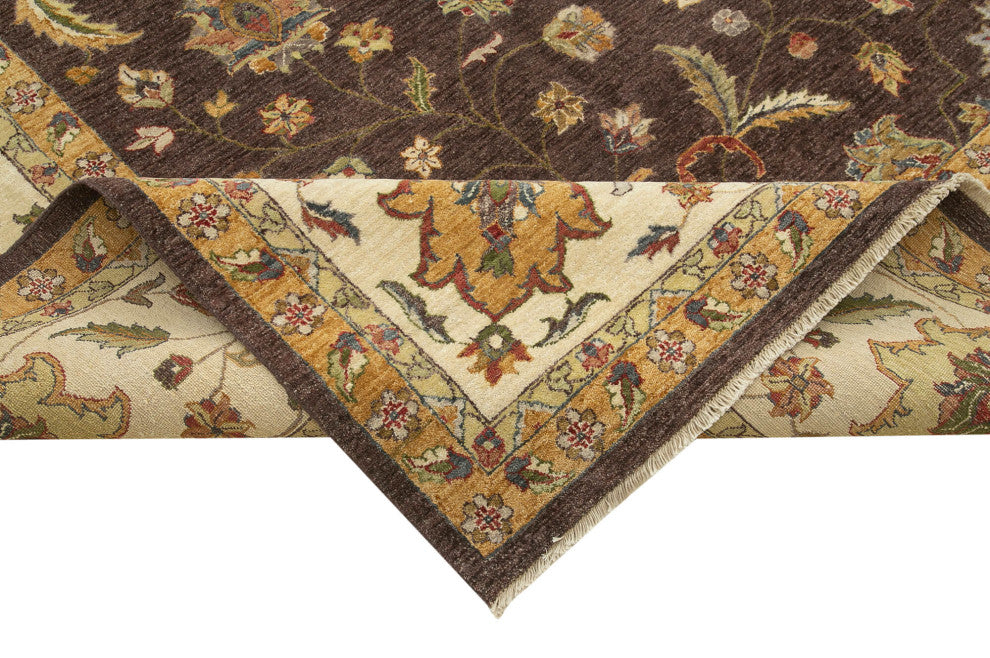Rug N Carpet - Hand-Knotted Oriental 11' 10" x 17' 11" Large Oushak Area Rug