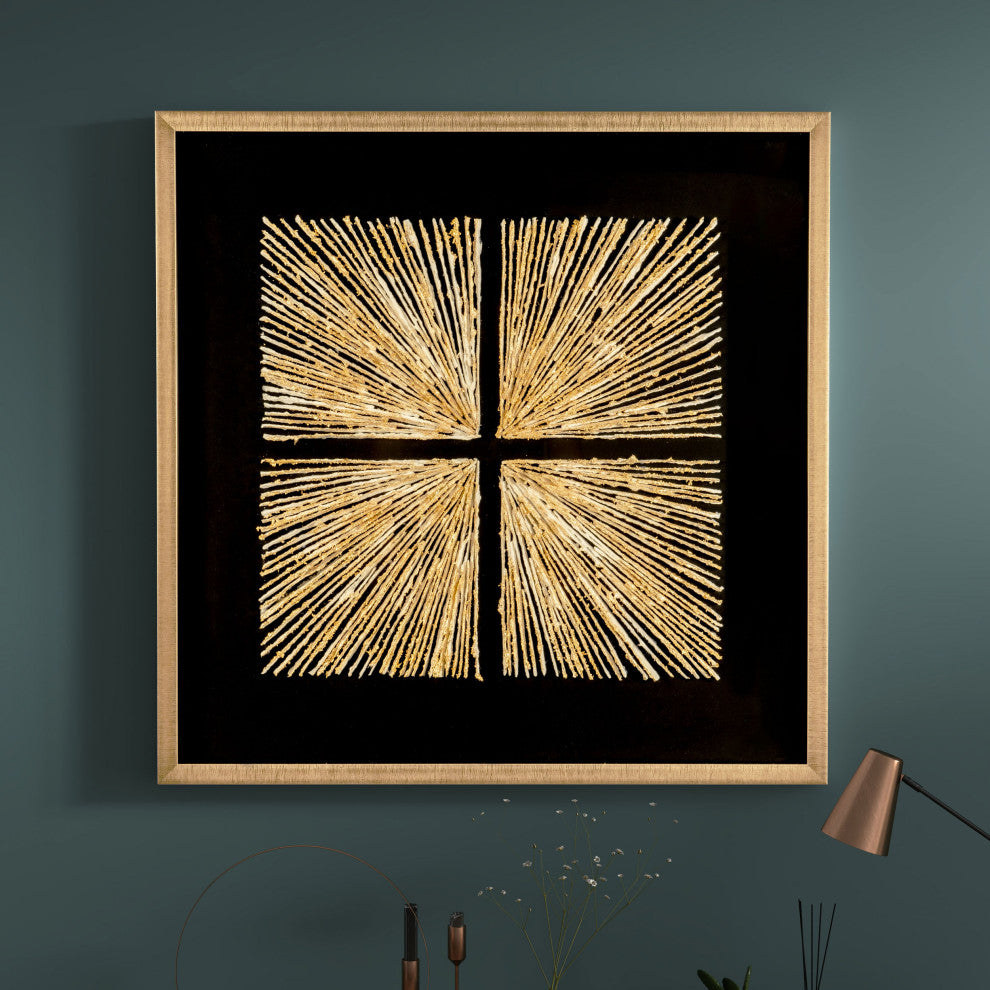 Vinya, 36"x36" Shadow Box