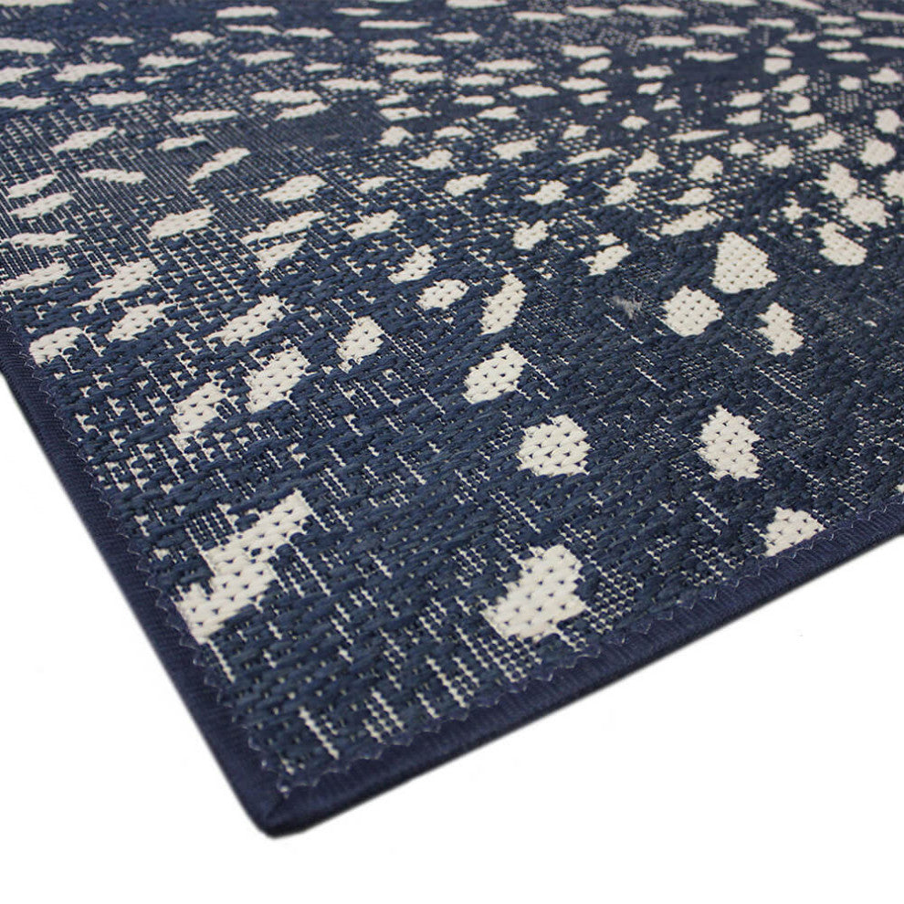 Lebombo Lodge Area Rug, Indoor/Outdoor, Carpet, Runner, Mat, Forest Square 7'x7'