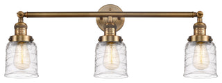 INNOVATIONS 205-BB-G513 3-Light Bath Vanity Light Brushed Brass