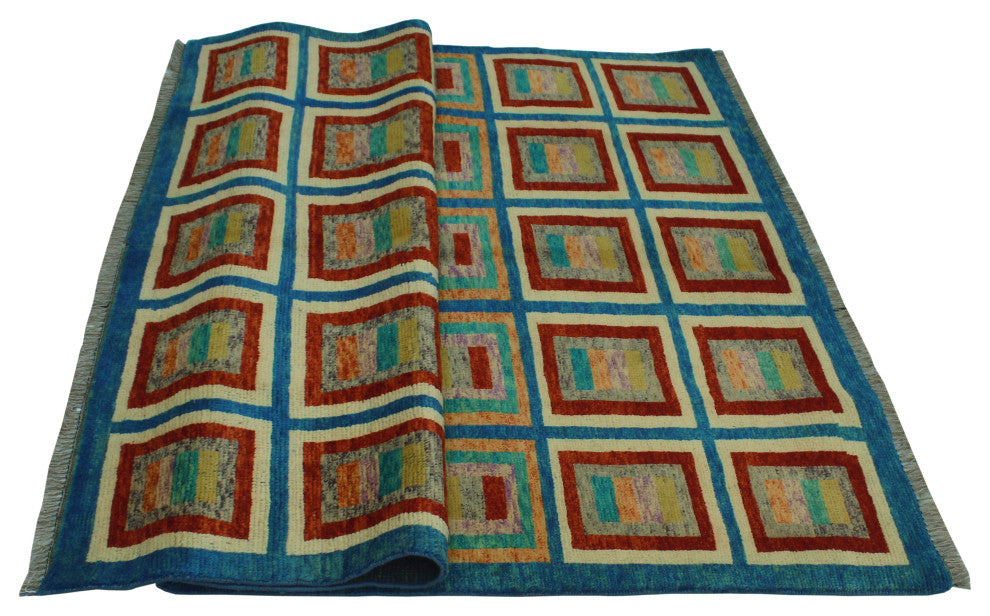 Balochi Mitchell Blue Rug