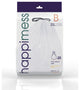 happimess Drawstring Trash Can Liner,, 60-Count, 3-Packs of 20 Liners, White, 5.3 Gallons