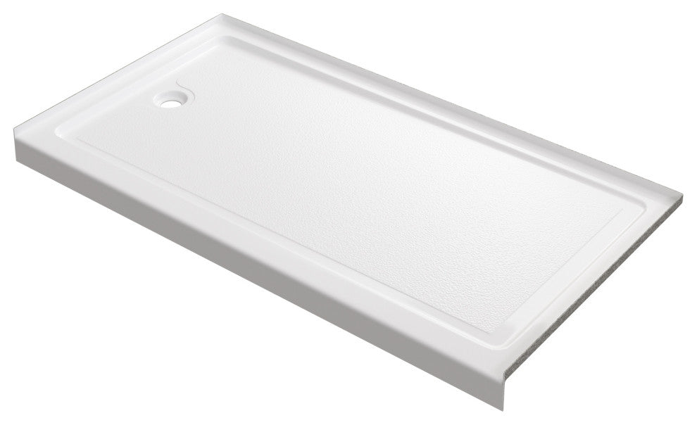 Shower Pan, 60"w X 32"d, Left