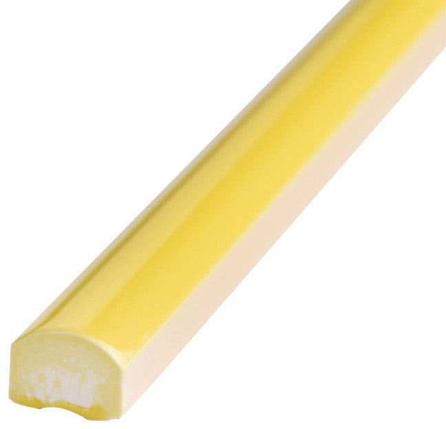 Twist Yellow Lemon Ceramic Wall Trim