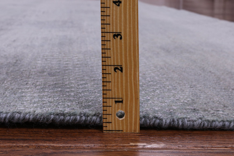 Savannah Grass Handmade Wool and Silk Rug 8' 0" X 10' 0" Q11431