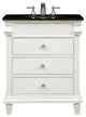 Elegant VF-1021 30" Single Bathroom Vanity Set, Antique White