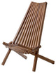 TATEUS stylish Folding wood chair indoor or outdoor