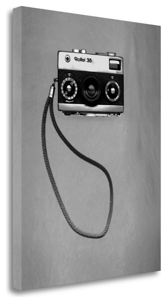 "Retro Point And Shoot - 7" By Alan Blaustein, Giclee on Gallery Wrap Canvas