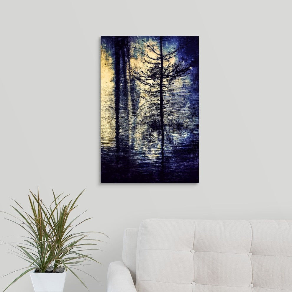 "Spring Melt" Wrapped Canvas Art Print, 16"x24"x1.5"