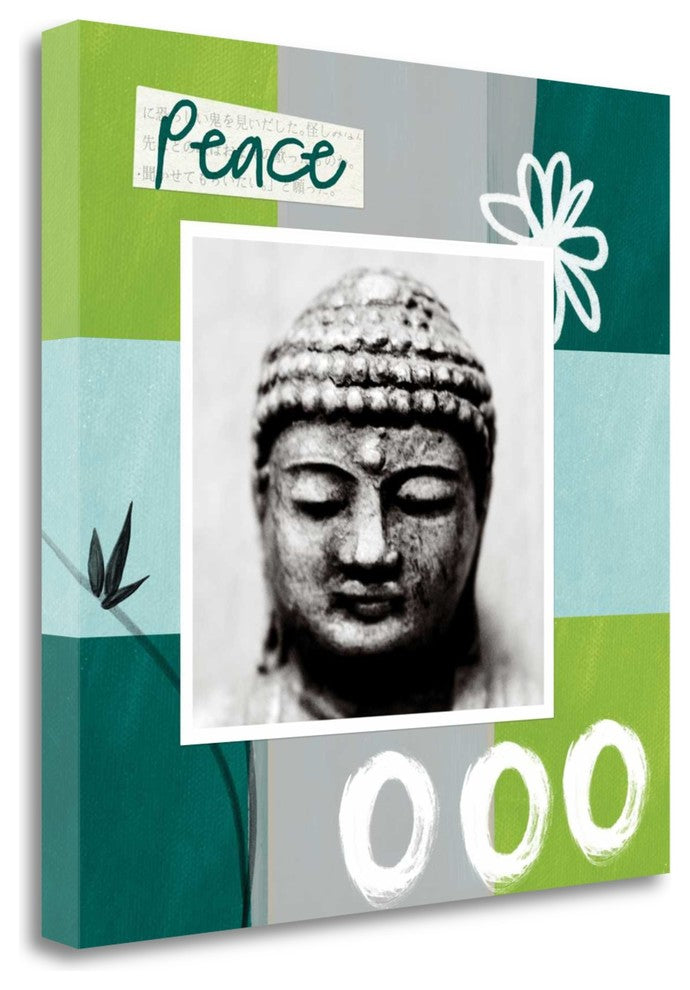 "Peace" By Linda Woods, Giclee Print on Gallery Wrap Canvas, Ready to Hang