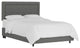 Ana Queen Square Bed, Zuma Charcoal