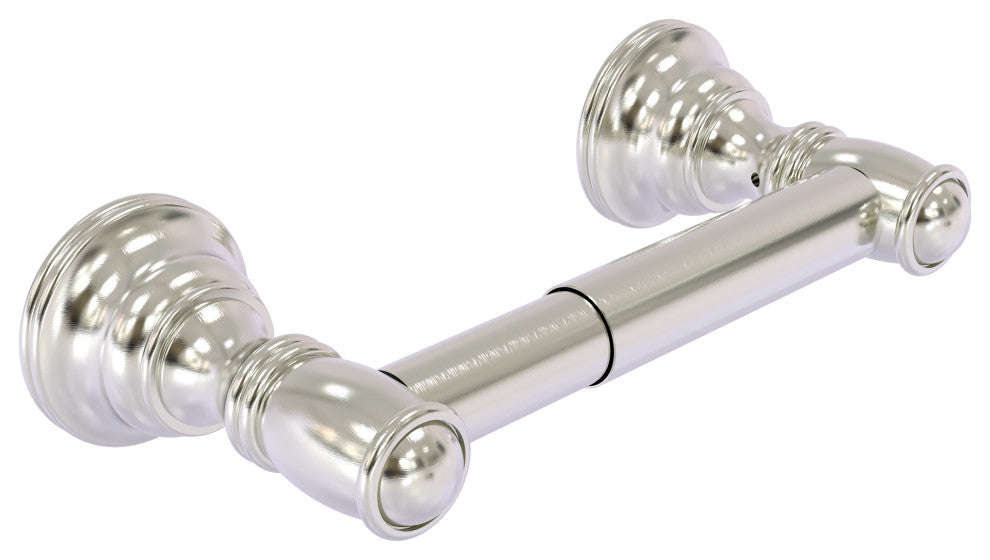Carolina 2 Post Toilet Tissue Holder, Satin Nickel