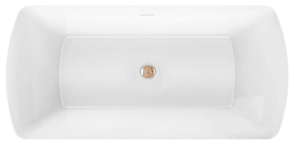 Camille 59 Inch Freestanding Double Ended Tub