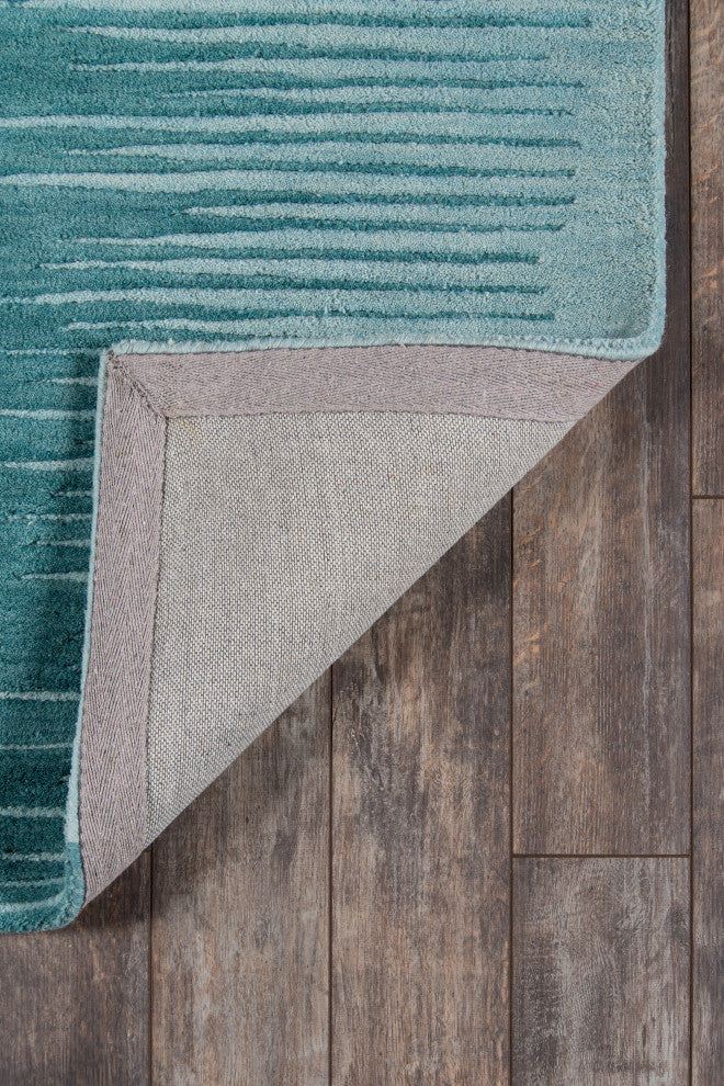 Delhi Hand-Tufted Rug, Aqua, 5''x8''