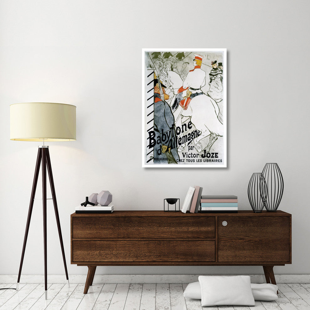 "Babylone dï¿½Allemagne" Digital Paper Print by Henri Toulouse-Lautrec, 33"x46"