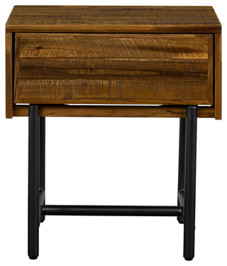 Cusco Rustic Acacia Single Drawer Night stand